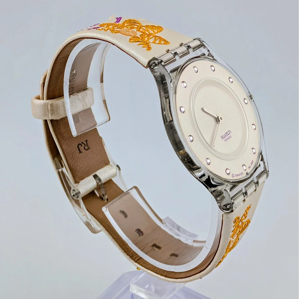 2007 Swatch Skin Madre Mia Special Mother's Day Release Watch Original Pouch
